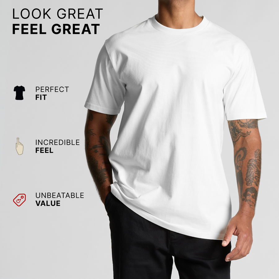 Men’s Softest, Smoothest, and Most Durable Heavyweight Tee